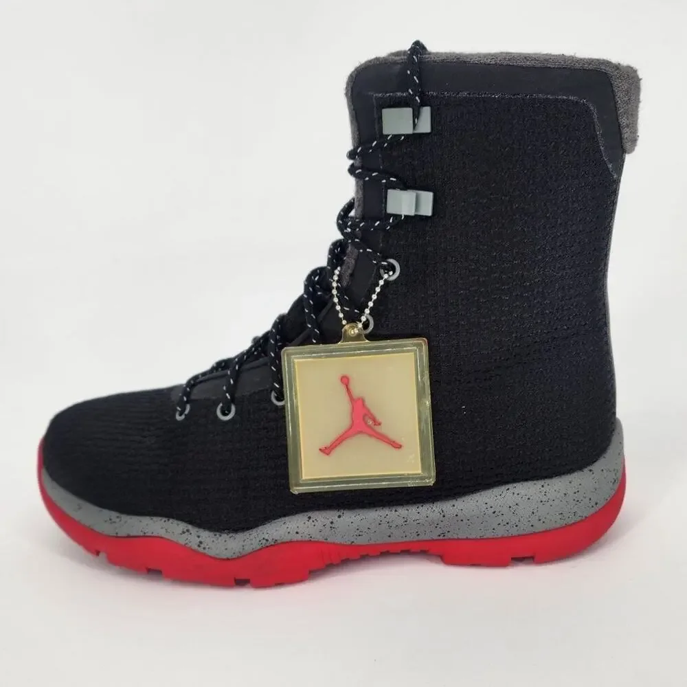 Air Jordan Waterproof Future Boot Black/Grey/Red Men’s Size 8.5